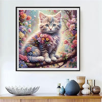 Cat 5d Diy Diamond Painting Kits UK Handwork Hobby FL2050