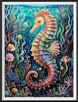 Hippocampus 5d Diy Diamond Painting Kits UK Handwork Hobby FL2432