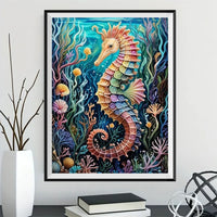 Hippocampus 5d Diy Diamond Painting Kits UK Handwork Hobby FL2432