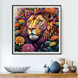 Lion 5d Diy Diamond Painting Kits UK Handwork Hobby FL3170