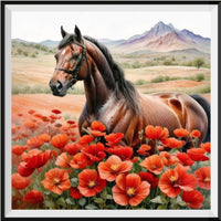 Horse 5d Diy Diamond Painting Kits UK Handwork Hobby FL3221