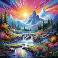 Nature 5d Diy Diamond Painting Kits UK Handwork Hobby FL6385