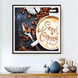 Coffee Cup 5d Diy Diamond Painting Kits UK Handwork Hobby IT506499847