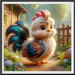 Chicken 5d Diy Diamond Painting Kits UK Handwork Hobby FL5380