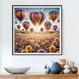 Hot Air Balloon 5d Diy Diamond Painting Kits UK Handwork Hobby FL3423