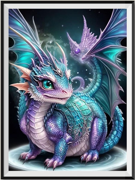 Dragon 5d Diy Diamond Painting Kits UK Handwork Hobby FL4469