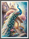 Peacock 5d Diy Diamond Painting Kits UK Handwork Hobby FL4393