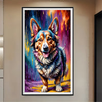 Dog 5d Diy Diamond Painting Kits UK Handwork Hobby FL3818