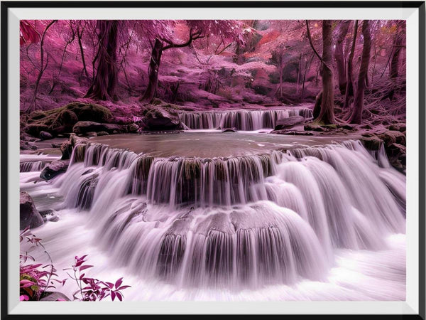 Waterfall 5d Diy Diamond Painting Kits UK Handwork Hobby FL4602