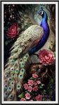 Peacock 5d Diy Diamond Painting Kits UK Handwork Hobby FL4846