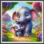 Elephant 5d Diy Diamond Painting Kits UK Handwork Hobby FL8161