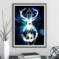 Magic Cartoon Deer 5d Diy Diamond Painting Kits UK Handwork Hobby VM8582