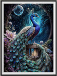 Peacock 5d Diy Diamond Painting Kits UK Handwork Hobby FL4388