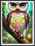 Owl 5d Diy Diamond Painting Kits UK Handwork Hobby FL6986