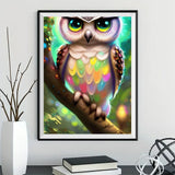 Owl 5d Diy Diamond Painting Kits UK Handwork Hobby FL6986