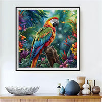 Parrot 5d Diy Diamond Painting Kits UK Handwork Hobby FL3041