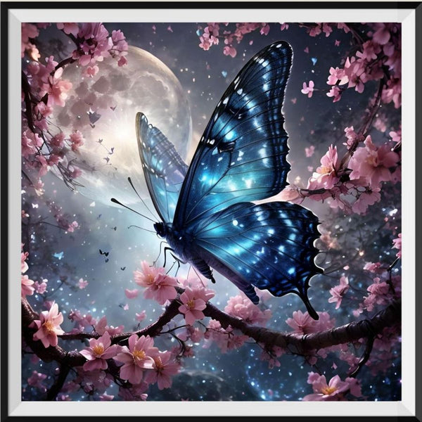 Butterfly 5d Diy Diamond Painting Kits UK Handwork Hobby FL2055