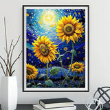 Sunflower 5d Diy Diamond Painting Kits UK Handwork Hobby FL2171