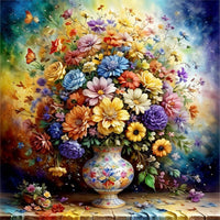 Flower 5d Diy Diamond Painting Kits UK Handwork Hobby FL3004