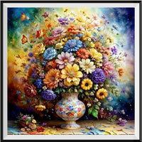 Flower 5d Diy Diamond Painting Kits UK Handwork Hobby FL3004