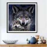 Wolf 5d Diy Diamond Painting Kits UK Handwork Hobby FL4126