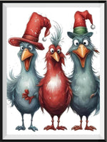 Chicken 5d Diy Diamond Painting Kits UK Handwork Hobby FL5351