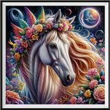 Horse 5d Diy Diamond Painting Kits UK Handwork Hobby FL3222