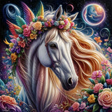 Horse 5d Diy Diamond Painting Kits UK Handwork Hobby FL3222