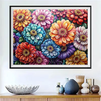 Flower 5d Diy Diamond Painting Kits UK Handwork Hobby FL2127