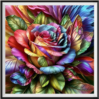 Rose 5d Diy Diamond Painting Kits UK Handwork Hobby FL4002