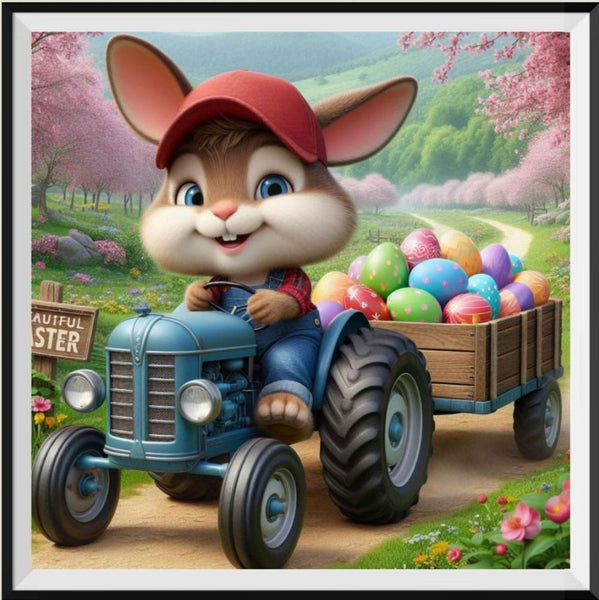 Rabbit 5d Diy Diamond Painting Kits UK Handwork Hobby FL5425