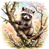 Raccoon 5d Diy Diamond Painting Kits UK Handwork Hobby FL3329