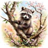 Raccoon 5d Diy Diamond Painting Kits UK Handwork Hobby FL3329