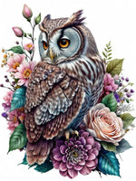 Owl 5d Diy Diamond Painting Kits UK Handwork Hobby FL2215