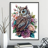 Owl 5d Diy Diamond Painting Kits UK Handwork Hobby FL2215