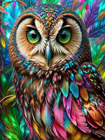 Owl 5d Diy Diamond Painting Kits UK Handwork Hobby FL2216