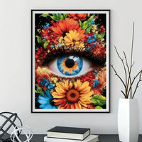 Eye 5d Diy Diamond Painting Kits UK Handwork Hobby FL7028