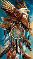 Dream Catcher Eagle 5d Diy Diamond Painting Kits UK Handwork Hobby FL4864