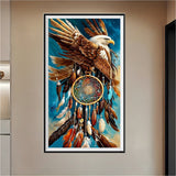 Dream Catcher Eagle 5d Diy Diamond Painting Kits UK Handwork Hobby FL4864