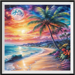 Beach 5d Diy Diamond Painting Kits UK Handwork Hobby FL4319