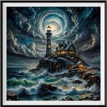 Lighthouse 5d Diy Diamond Painting Kits UK Handwork Hobby FL4322