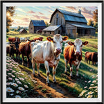 Cow 5d Diy Diamond Painting Kits UK Handwork Hobby FL4218