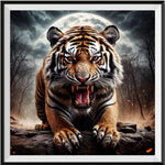 Tiger 5d Diy Diamond Painting Kits UK Handwork Hobby FL4206