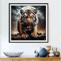 Tiger 5d Diy Diamond Painting Kits UK Handwork Hobby FL4206