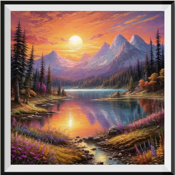 Nature 5d Diy Diamond Painting Kits UK Handwork Hobby FL4331