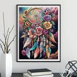 Dream Catcher 5d Diy Diamond Painting Kits UK Handwork Hobby FL4713