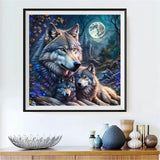 Wolf 5d Diy Diamond Painting Kits UK Handwork Hobby FL4128