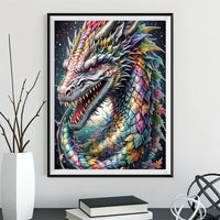 Dragon 5d Diy Diamond Painting Kits UK Handwork Hobby FL4471