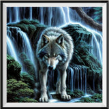 Wolf 5d Diy Diamond Painting Kits UK Handwork Hobby FL4129