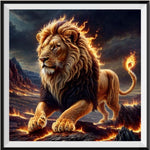 Lion 5d Diy Diamond Painting Kits UK Handwork Hobby FL4223